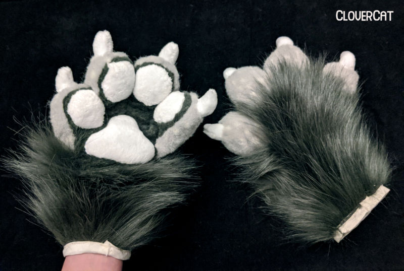 Handpaws: Grey, White